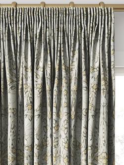 William Morris At Home Pimpernel Made to Measure Curtains or Roman Blind, Flint - view 2, Flint