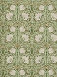 William Morris At Home Pimpernel Velvet Made to Measure Curtains or Roman Blind, Nettle