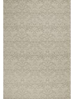 William Morris At Home Strawberry Thief Woven Made to Measure Curtains or Roman Blind, Limestone, Limestone