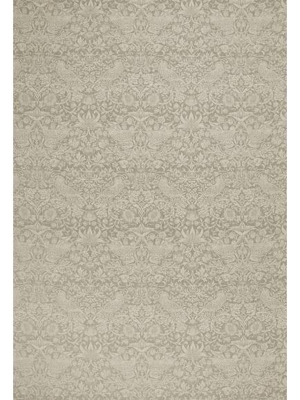 William Morris At Home Strawberry Thief Woven Made to Measure Curtains or Roman Blind, Limestone, Limestone