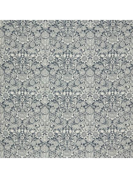 William Morris At Home Sunflower Made to Measure Curtains or Roman Blind, Indigo, Indigo