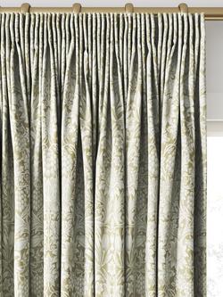 William Morris At Home Sunflower Made to Measure Curtains or Roman Blind, Ochre - view 2, Ochre