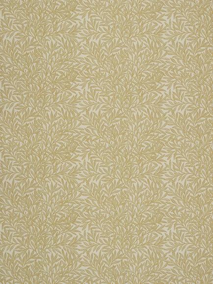 William Morris At Home Willow Woven Made to Measure Curtains or Roman Blind, Indigo, Indigo