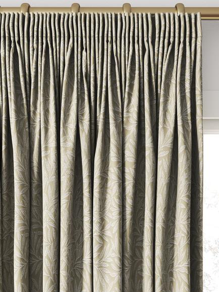 William Morris At Home Willow Woven Made to Measure Curtains or Roman Blind, Jute - view 2, Jute