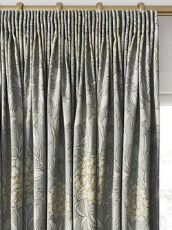 William Morris At Home Wild Tulip Made to Measure Curtains or Roman Blind, Limestone - view 2, Limestone