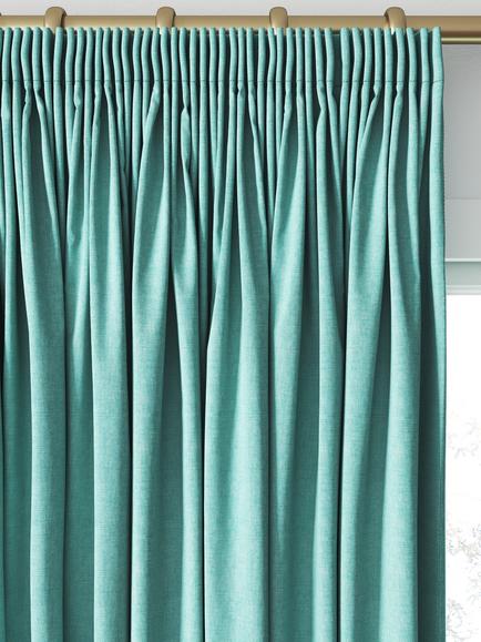 Clarke & Clarke Paradiso Made to Measure Curtains or Roman Blind, Azure - view 2, Azure