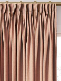 Clarke & Clarke Paradiso Made to Measure Curtains or Roman Blind, Coral - view 2, Coral