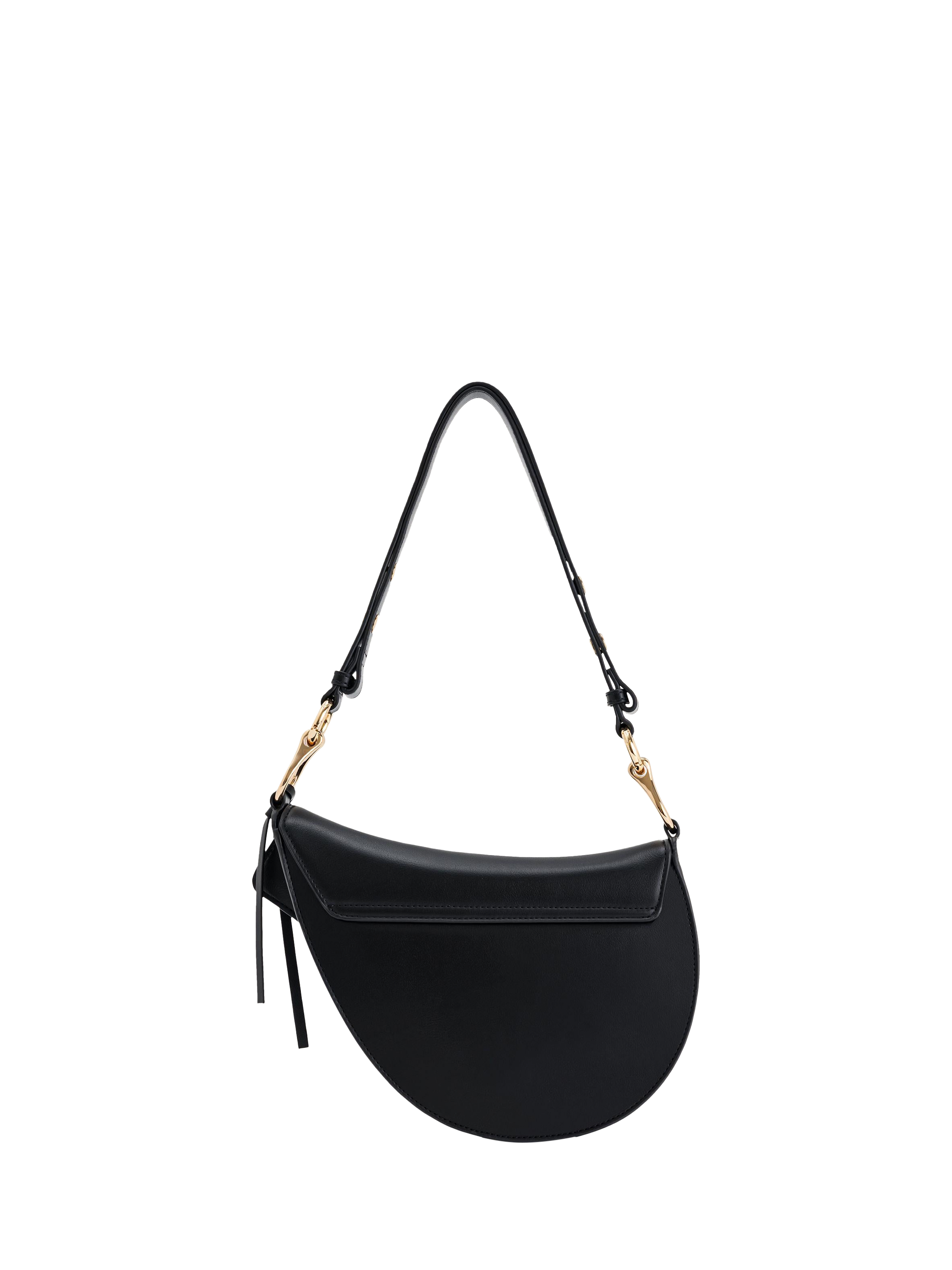 Product image 4 of 6, which shows JW PEI Ashlie Vegan Leather Crossbody Bag, Black