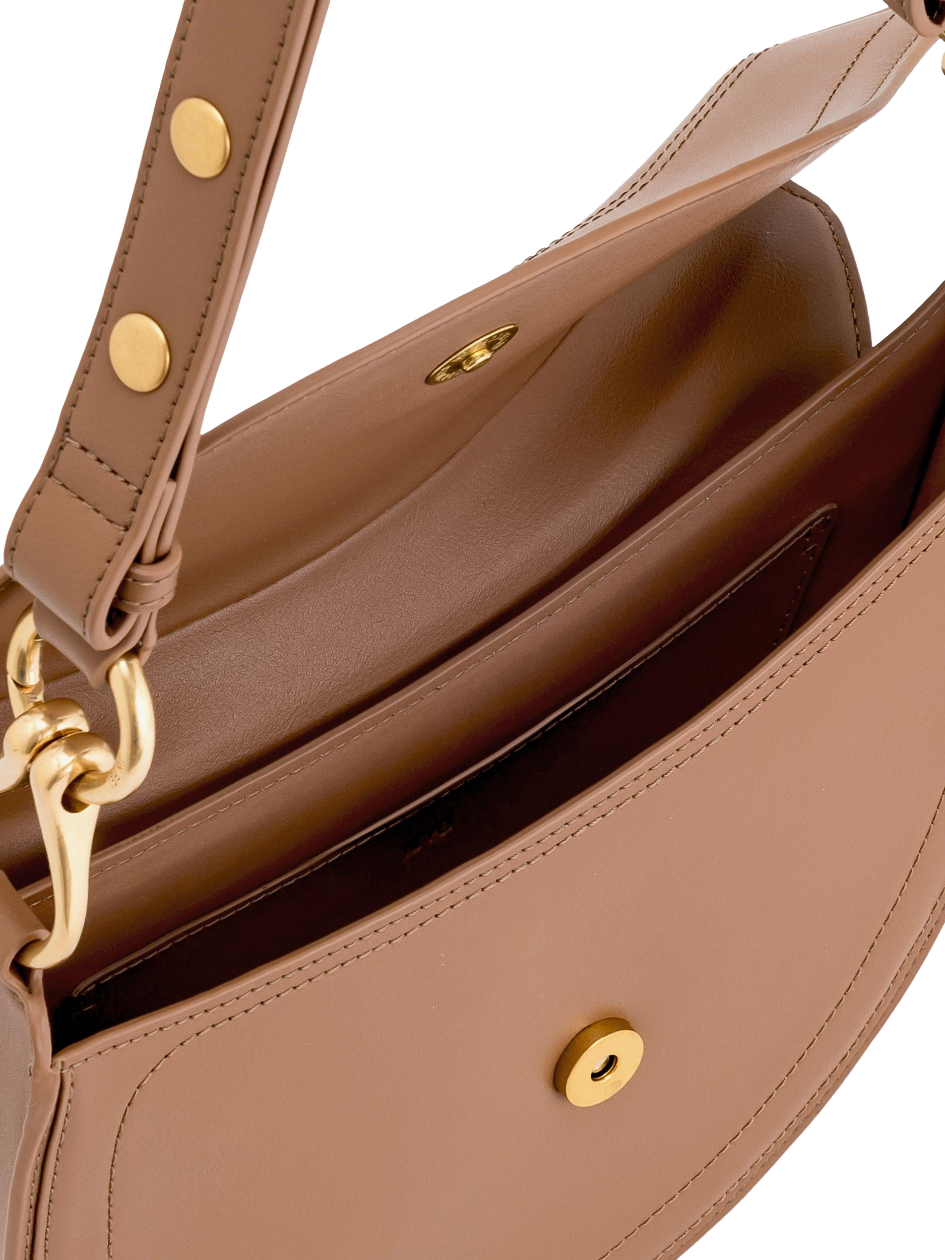 Product image 5 of 6, which shows JW PEI Ashlie Vegan Leather Crossbody Bag, Brown