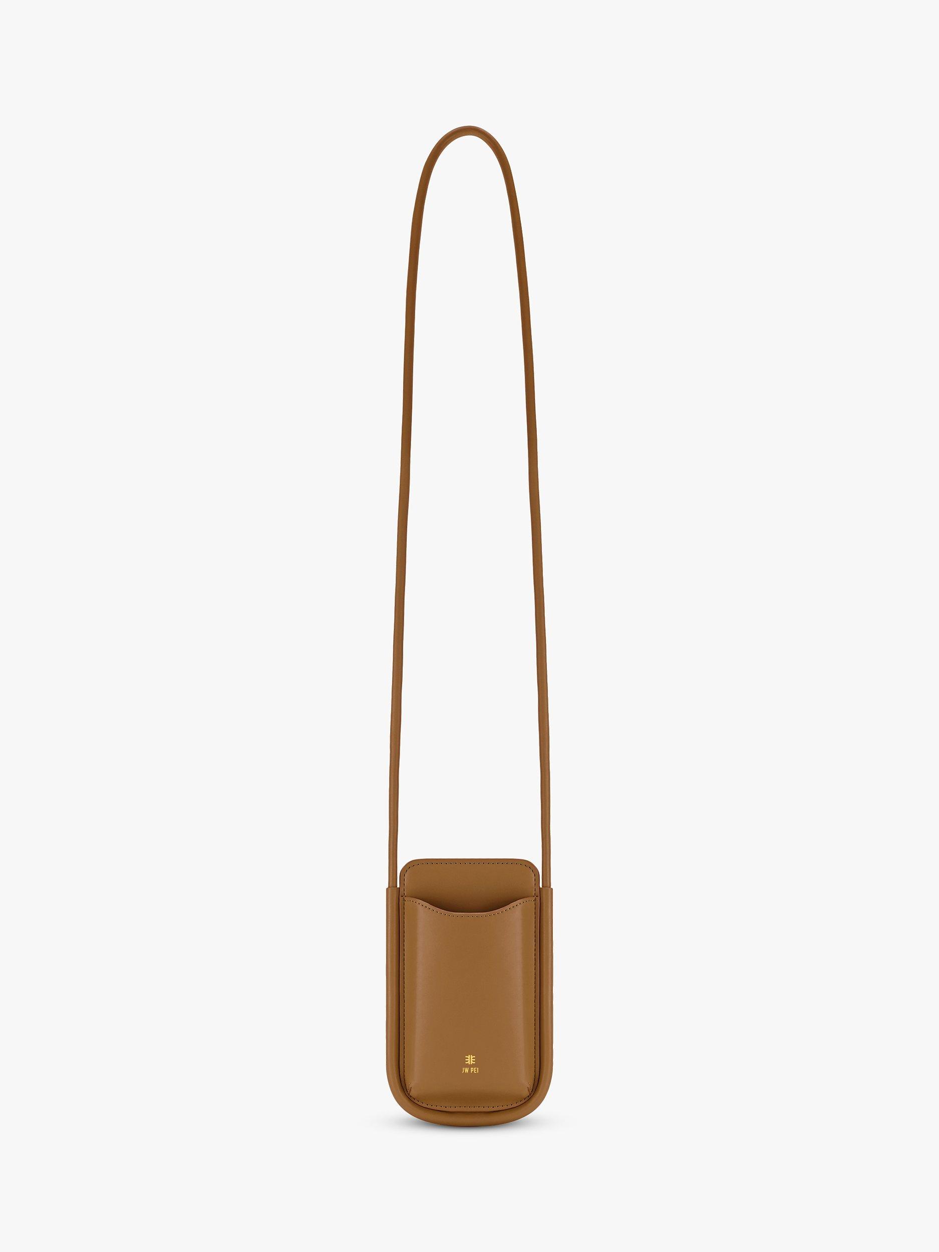 JW PEI Ayla Vegan Leather Phone Bag, Brown