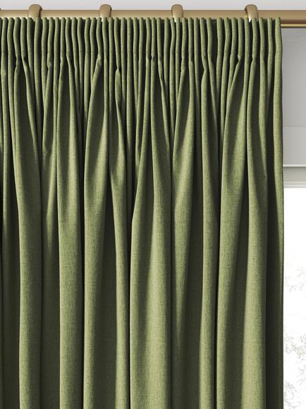 Clarke & Clarke Paradiso Made to Measure Curtains or Roman Blind, Olive - view 2, Olive
