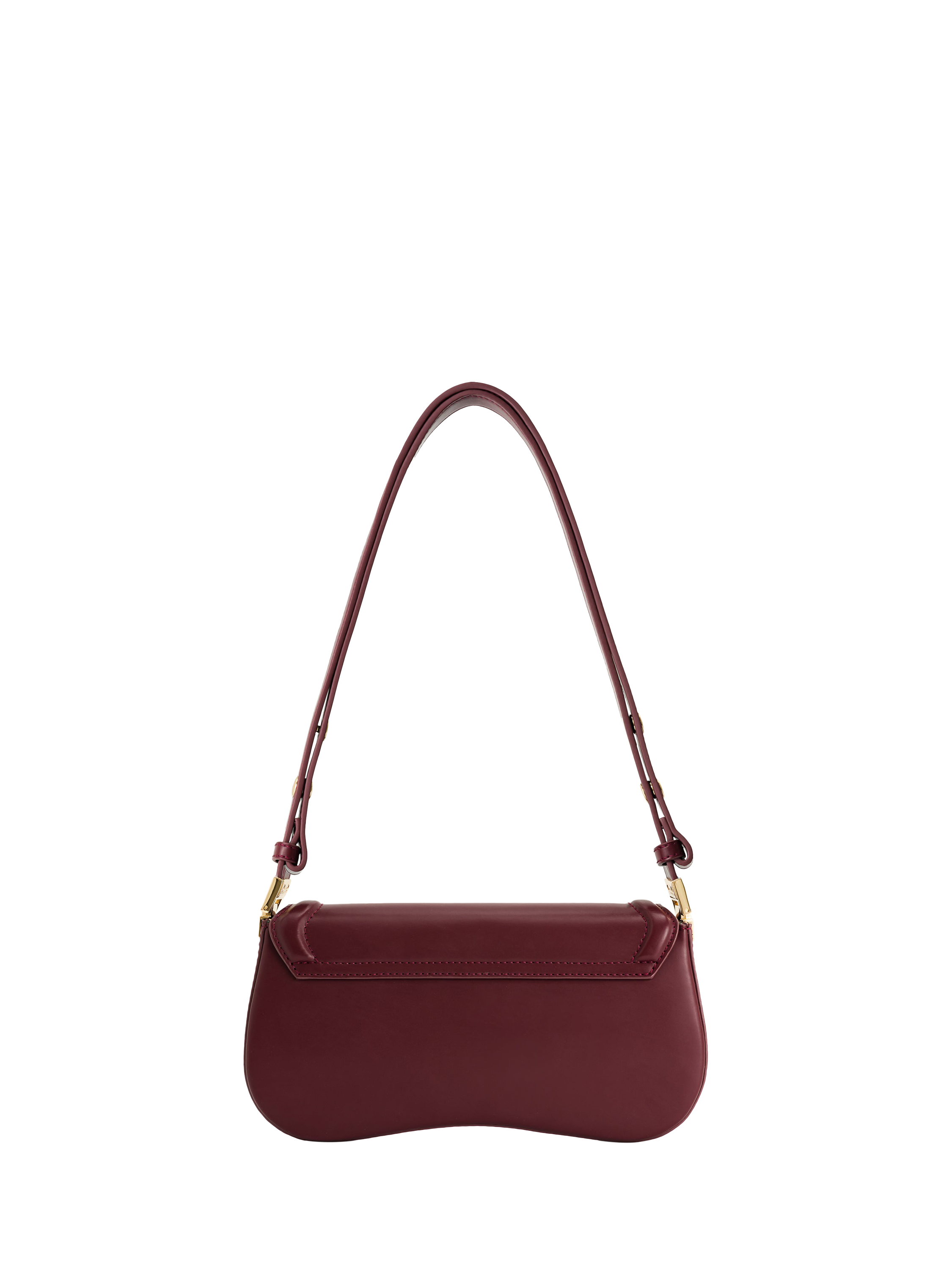 Product image 3 of 5, which shows JW PEI Joy Vegan Leather Shoulder Bag, Claret