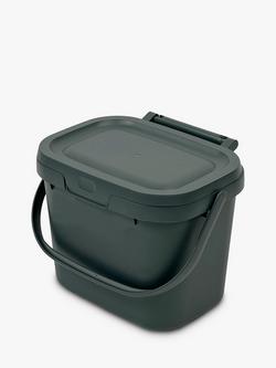 ADDIS Eco Compost Caddy, Metallic