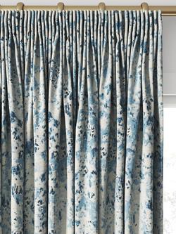 Harlequin Aconite Made to Measure Curtains or Roman Blind, Frost/Sky - view 2, Frost/Sky