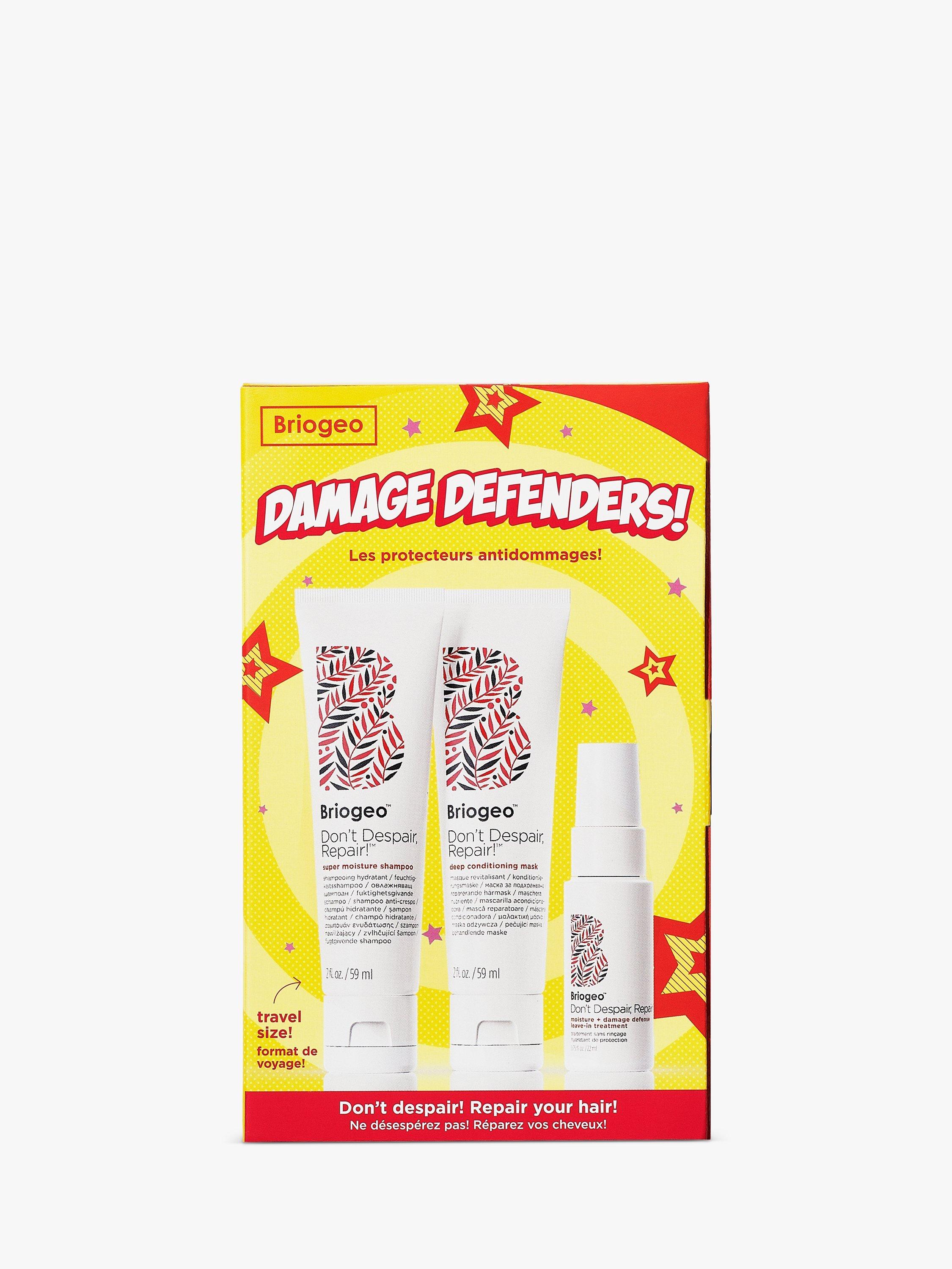 Product image 1 of 4, which shows Briogeo Damage Defenders Haircare Gift Set