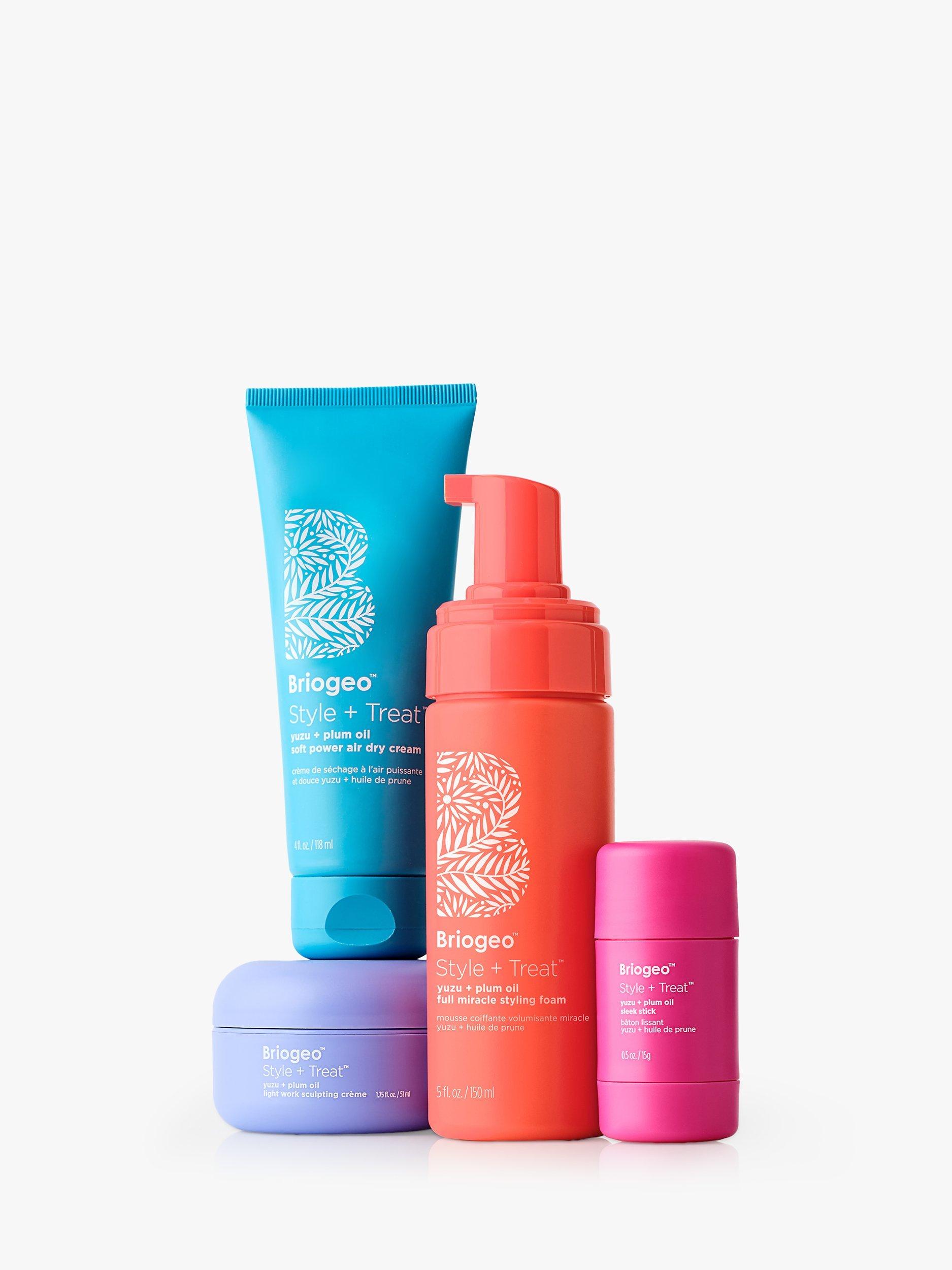 Product image 11 of 11, which shows Briogeo Style Treat Yuzu Plum Oil Full Miracle Styling Foam, 150ml