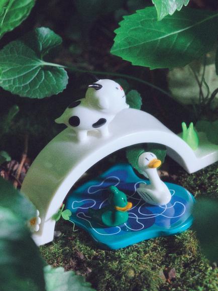 Alessi Animal Bridge Porcelain Ornament - view 2, Multi-colour