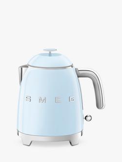 Smeg Mini Kettle, 0.8L, Pastel Blue