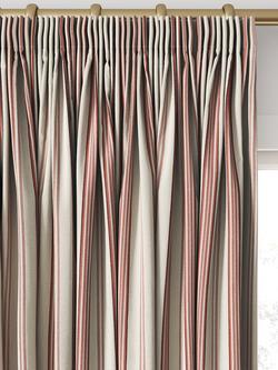 Clarke & Clarke Listra Made to Measure Curtains & Roman Blind, Spice - view 2, Spice