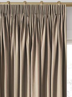 Clarke & Clarke Ponto Made to Measure Curtains or Roman Blind, Blush - view 2, Blush