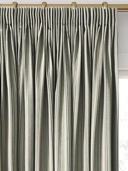 Clarke & Clarke Ponto Made to Measure Curtains or Roman Blind, Mineral - view 2, Mineral