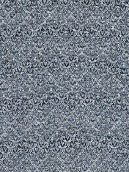 Clarke & Clarke Trelica Made to Measure Curtains & Roman Blind, Denim, Denim