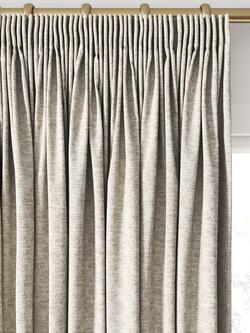 Clarke & Clarke Trelica Made to Measure Curtains or Roman Blind, Pebble - view 2, Pebble