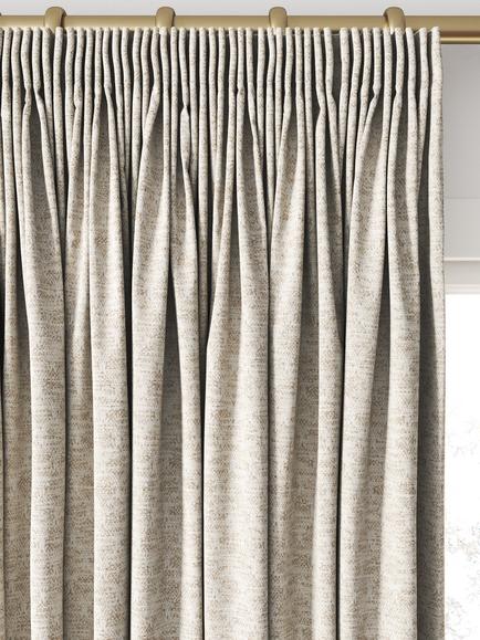 Clarke & Clarke Trelica Made to Measure Curtains or Roman Blind, Pebble - view 2, Pebble
