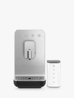 Smeg BCC13 Bean to Cup Coffee Machine, Matte Black