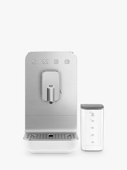 Smeg BCC13 Bean to Cup Coffee Machine, Matte White