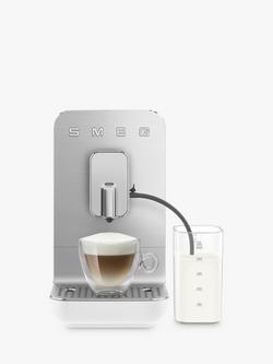 Smeg BCC13 Bean to Cup Coffee Machine - view 2, Matte White