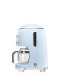 Smeg DCF02 Drip Filter Coffee Machine, Pastel Blue