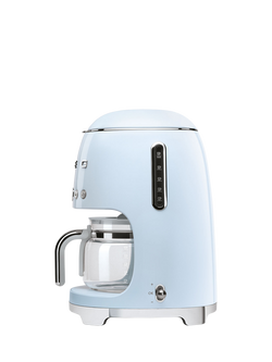 Smeg DCF02 Drip Filter Coffee Machine - view 2, Pastel Blue