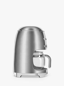 Smeg DCF02 Drip Filter Coffee Machine - view 2, Stainless Steel