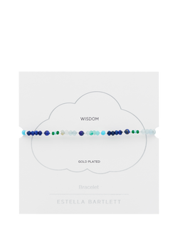 Estella Bartlett Wisdom Bead Bracelet, Silver - view 2, Silver