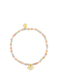 Estella Bartlett Goddess Energy Beaded Bracelet, Gold