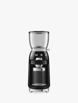 Smeg CGF11 Coffee Grinder, Black