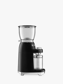 Smeg CGF11 Coffee Grinder - view 2, Black