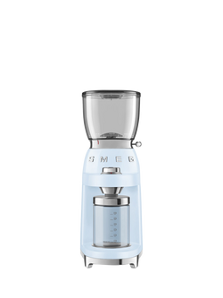 Smeg CGF11 Coffee Grinder, Pastel Blue