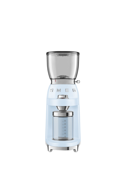 Smeg CGF11 Coffee Grinder, Pastel Blue