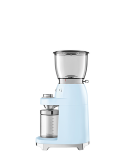 Smeg CGF11 Coffee Grinder - view 2, Pastel Blue