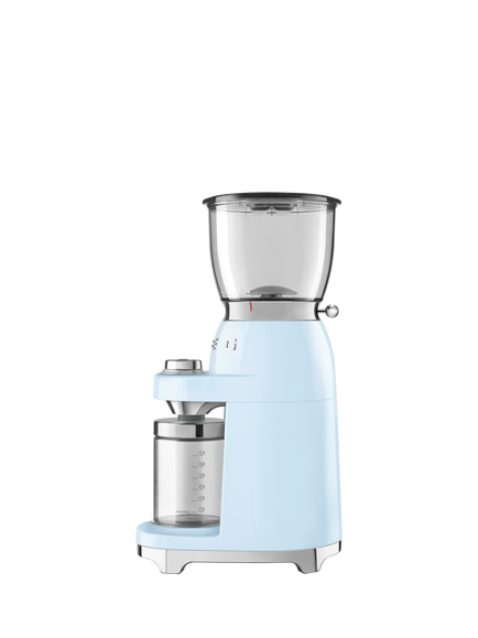 Smeg CGF11 Coffee Grinder - view 2, Pastel Blue