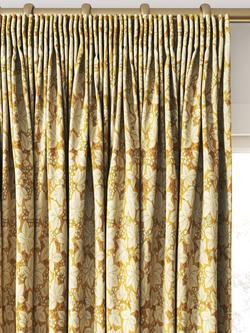 Morris & Co. Bramble Made to Measure Curtains or Roman Blind, Sunflower - view 2, Sunflower