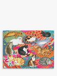 Galison Lounging Cats Jigsaw Puzzle, 1000 Pieces