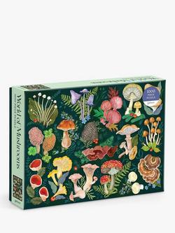 Galison World of Mushrooms Jigsaw Puzzle, 1000 Pieces, 