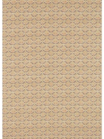Morris & Co. Bellflowers Made to Measure Curtains or Roman Blind, Chocolate, Chocolate/Tan