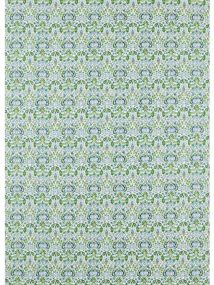 Morris & Co. Little Chintz Made to Measure Curtains or Roman Blind, Nettle, Nettle/Woad