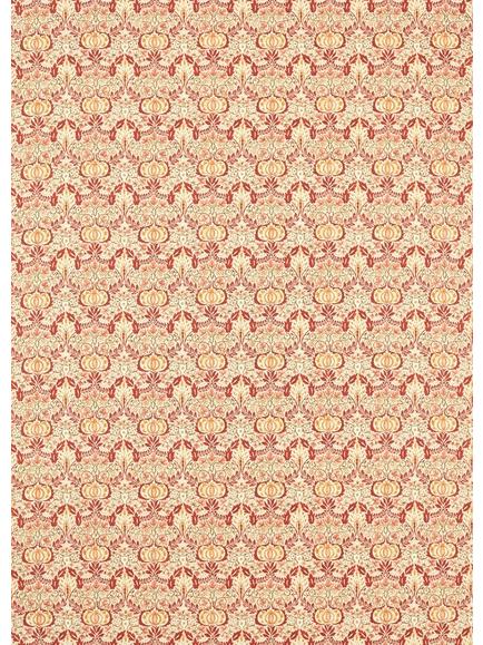 Morris & Co. Little Chintz Made to Measure Curtains or Roman Blind, Russett, Russet