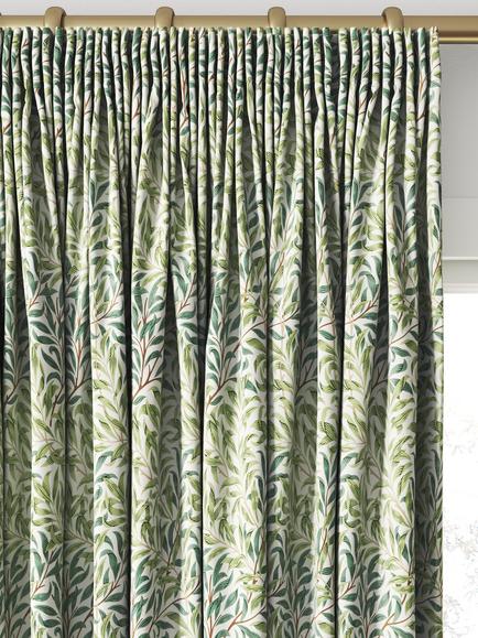 Morris & Co. Willow Bough Made to Measure Curtains or Roman Blind, Nettle - view 2, Nettle