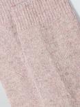 John Lewis Wool Silk Blend Ankle Socks